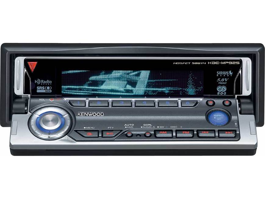 Kenwood KDC-MP925 CD/MP3/WMA receiver at Crutchfield