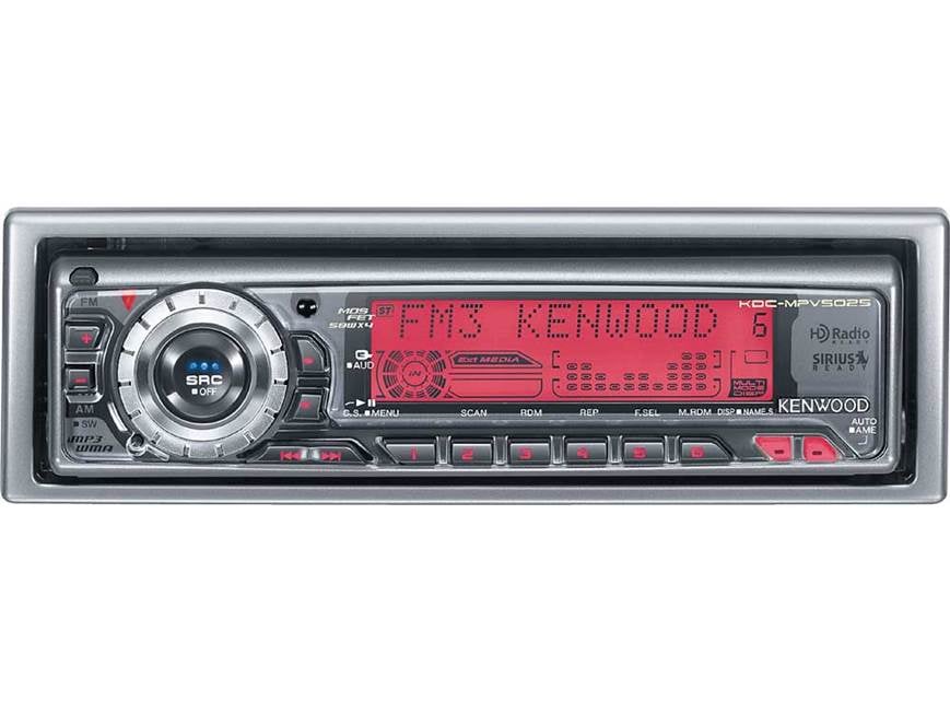 Kenwood KDC-MPV5025 CD/MP3/WMA receiver (New Stock) at Crutchfield