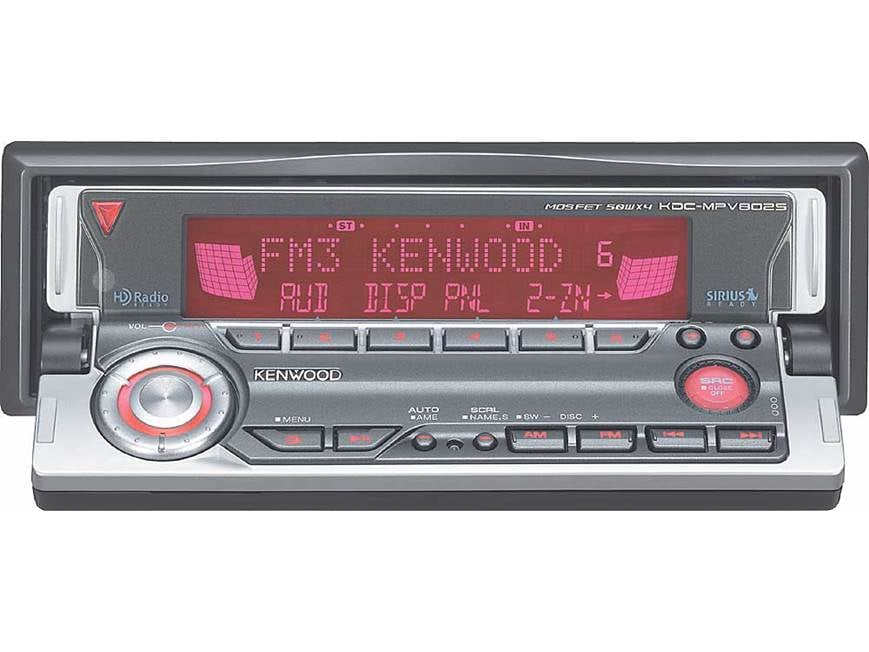 KENWOOD KDC-MP925 CD&MDに対応しています Kenwood KDC-MPV8025 CD/MP3/WMA receiver at Crutchfield