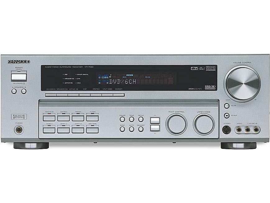 Kenwood VR-7060 Home theater receiver with Dolby Digital EX, DTS