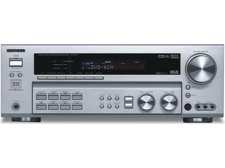 Kenwood VR-7070 A/V receiver with THX Select, Dolby Digital EX and