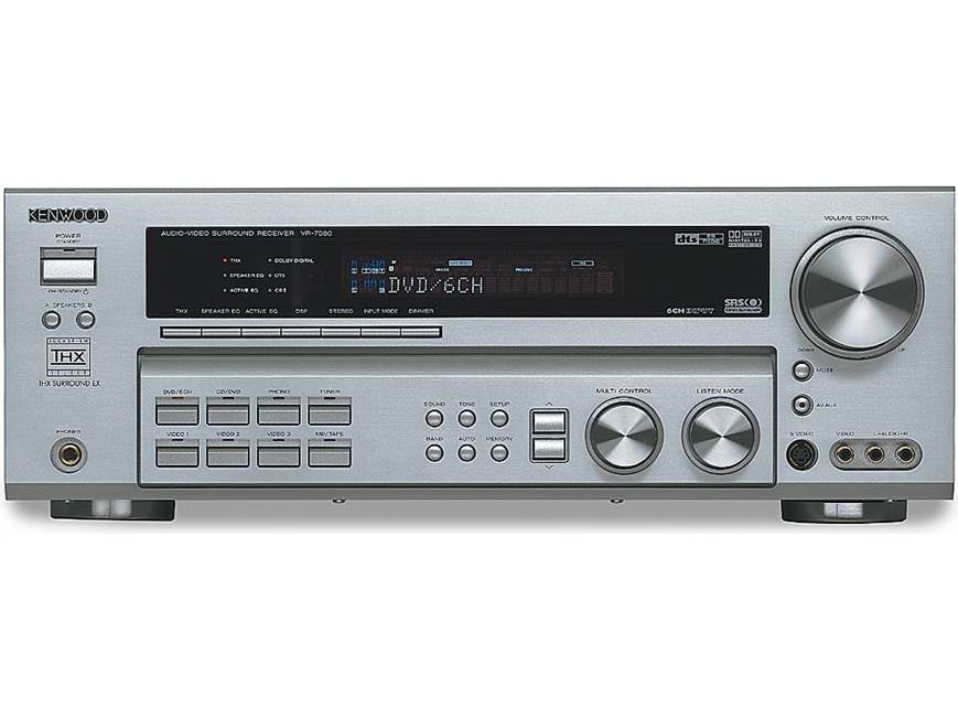 Kenwood VR-7080 Home theater receiver with THX Surround EX, Dolby