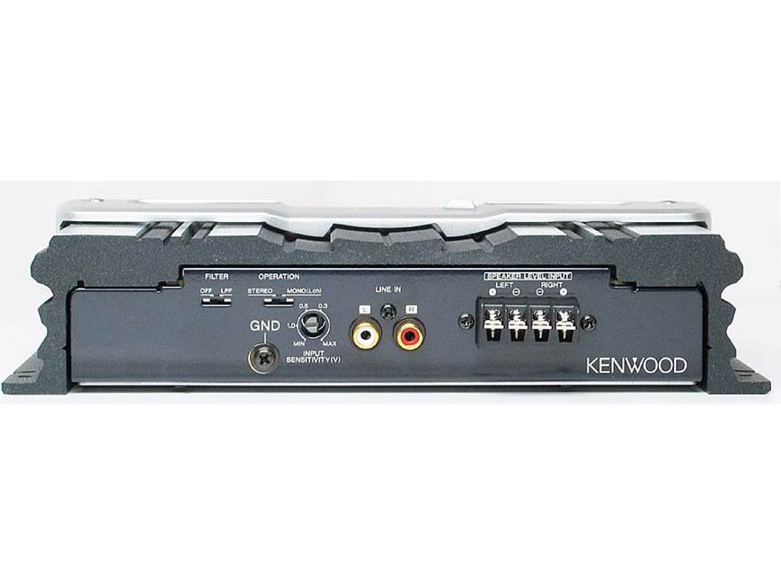 Kenwood KAC-5201 40W x 2 car amplifier at Crutchfield