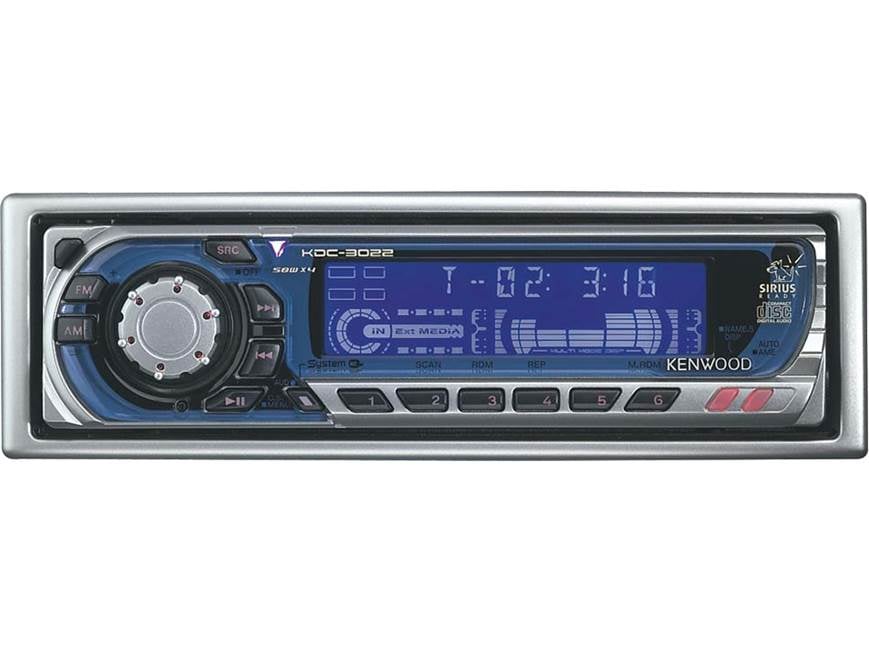 Kenwood KDC-3022 CD Receiver with CD Changer Controls (New Stock