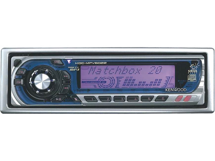 Kenwood KDC-MPV6022 CD/MP3 Receiver with CD Changer Controls at