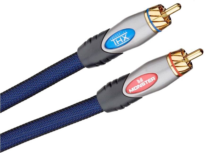 Monster Cable Ultra Series THX® 1000 (8-foot) Audio interconnect