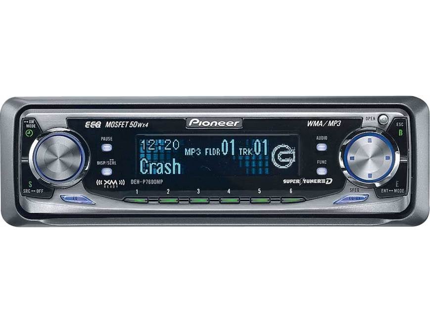 Pioneer DEH-P7600MP CD/MP3/WMA receiver at Crutchfield