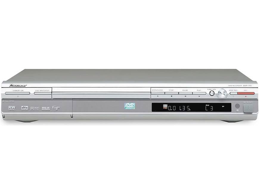 Pioneer DVR-310 DVD recorder at Crutchfield