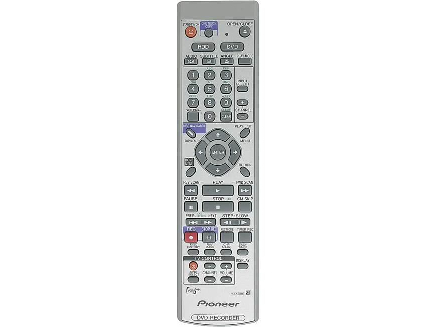 Pioneer DVR-510H DVD recorder + 80GB digital video recorder at