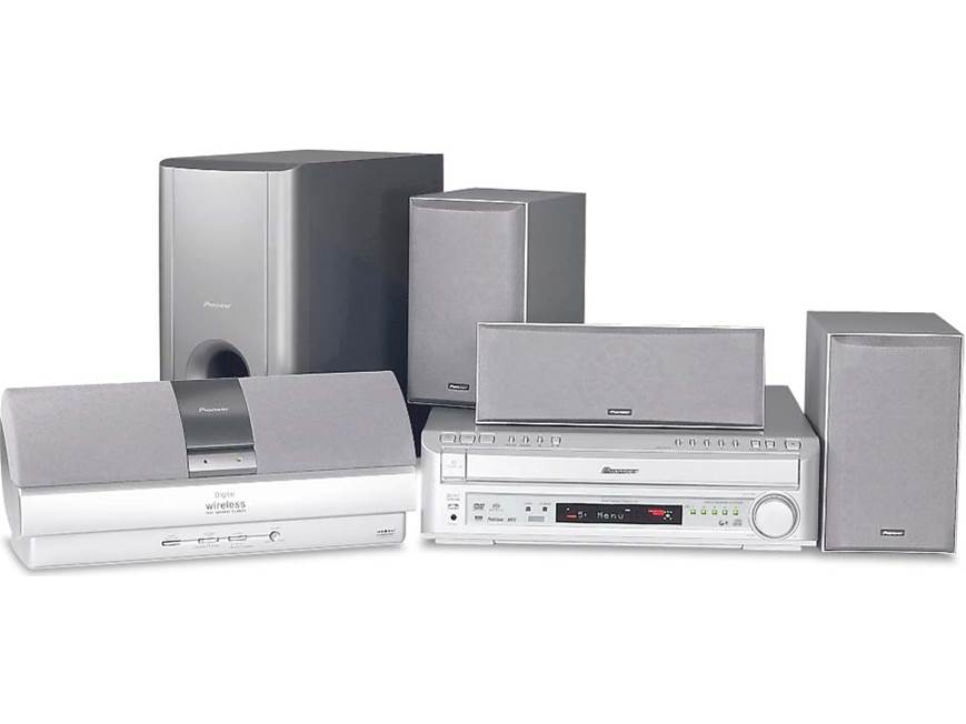 Pioneer HTD-630DV 5-disc DVD home theater system with wireless