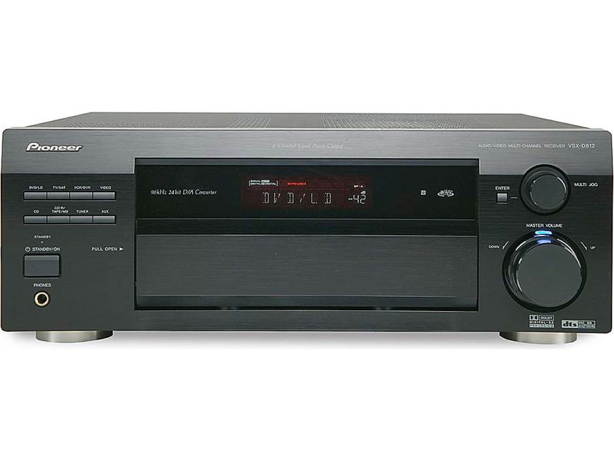 Pioneer AVアンプ VSX-D812 Pioneer VSX-D812K (Silver) Home theater receiver with Dolby