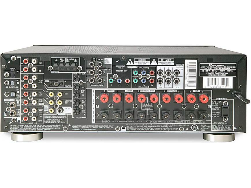 PIONEERVSX-D3 AVアンプとPioneer N902 スピーカセット PIONEERVSX-D3 AVアンプとPioneer N902 スピーカセット 普及価格で初の