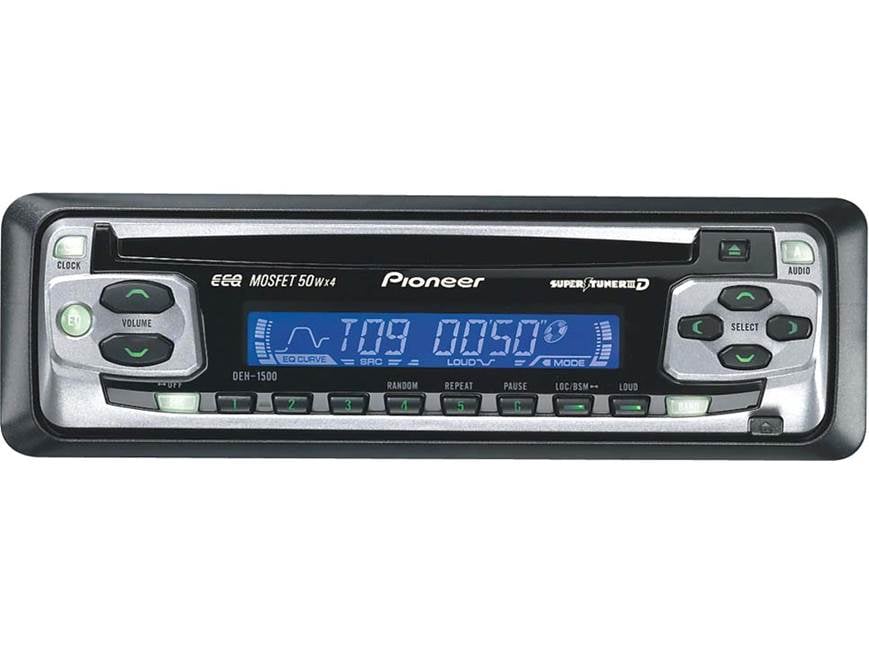 Pioneer DEH-1500 カーオーディオ Pioneer DEH-1500 CD Receiver at Crutchfield