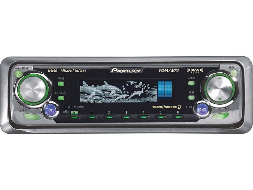 Pioneer DEH-P7500MP CD/MP3/WMA Receiver with CD Changer Controls