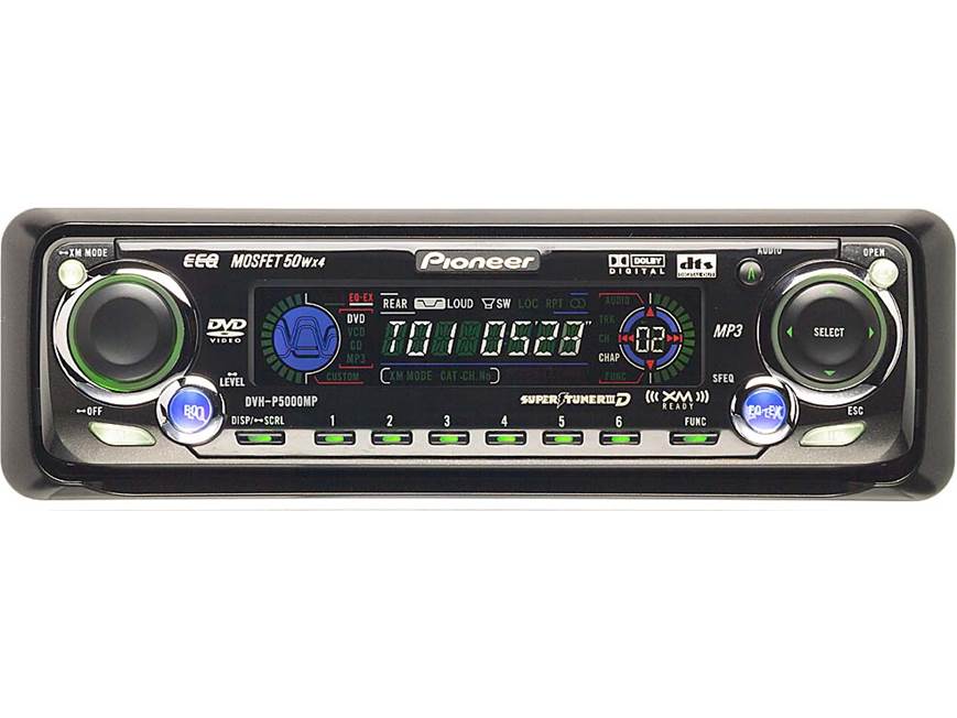 Pioneer DVH-P5000MP DVD/CD/MP3 Receiver at Crutchfield