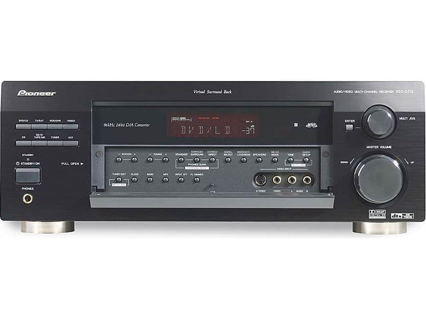 【音に問題あり】Pioneer AVデジタルサラウンドアンプ VSA-D7EX Pioneer VSX-D712K Home theater receiver with Dolby Digital EX, DTS
