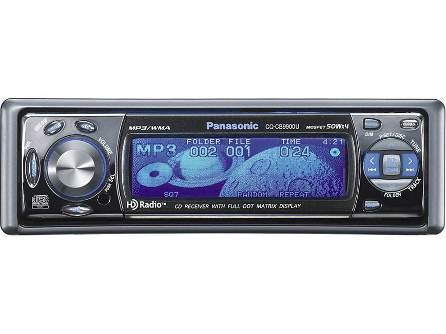 Panasonic CQ-CB9900U CD/MP3/WMA receiver with built-in HD Radio
