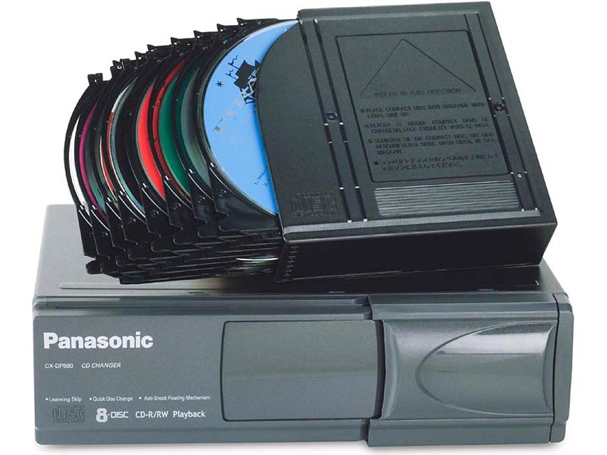 Panasonic CX-DP880 8-disc CD Changer at Crutchfield