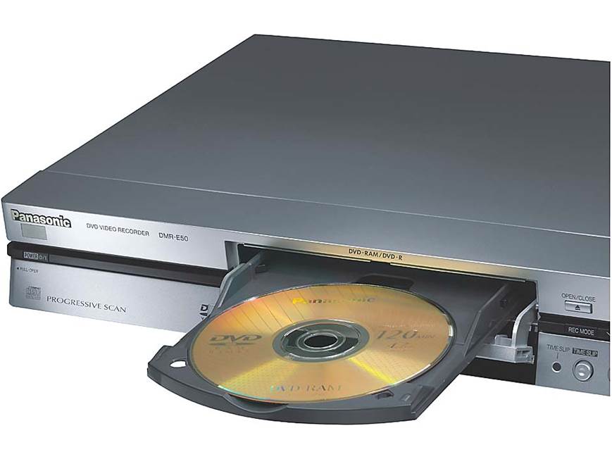 Panasonic DMR-E50 (Silver) DVD recorder with progressive-scan