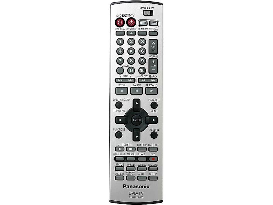 Panasonic DMR-E80H DVD recorder + 80GB digital video recorder at