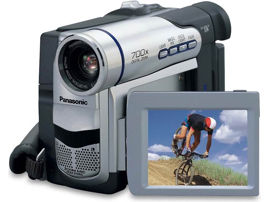Panasonic PV-DV203 Mini DV digital camcorder at Crutchfield