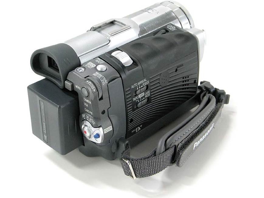 Panasonic PV-GS70 3-CCD Mini DV digital camcorder at Crutchfield
