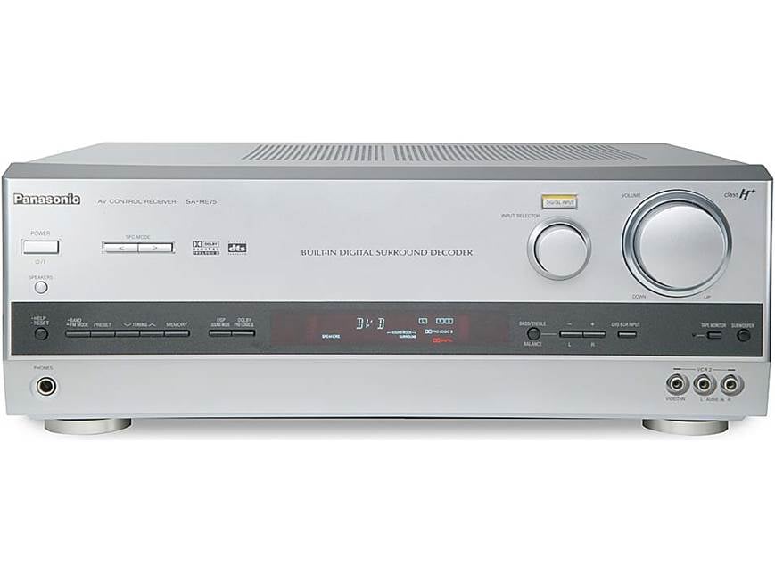 Panasonic SA-HE75 (Black) Home theater receiver with Dolby Digital