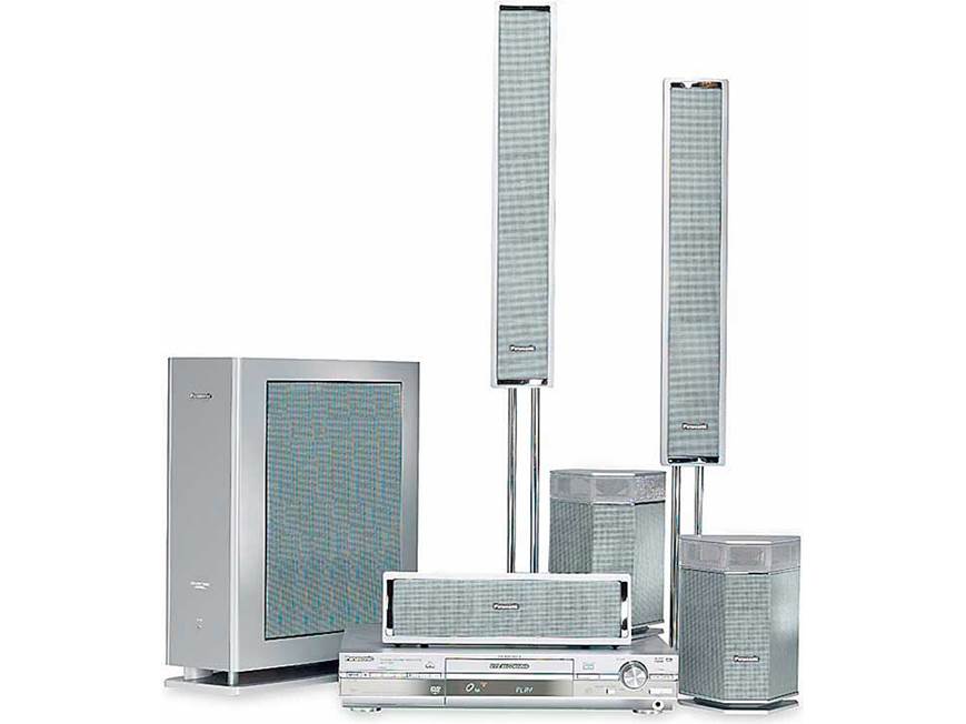 Panasonic SC-HT1000 DVD recorder home theater system at Crutchfield