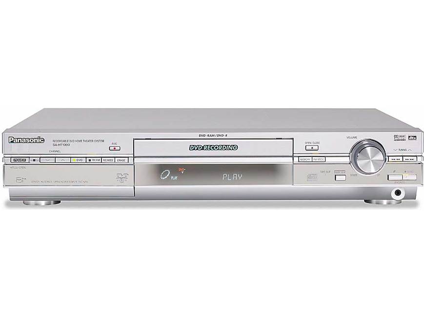 Panasonic SC-HT1000 DVD recorder home theater system at Crutchfield
