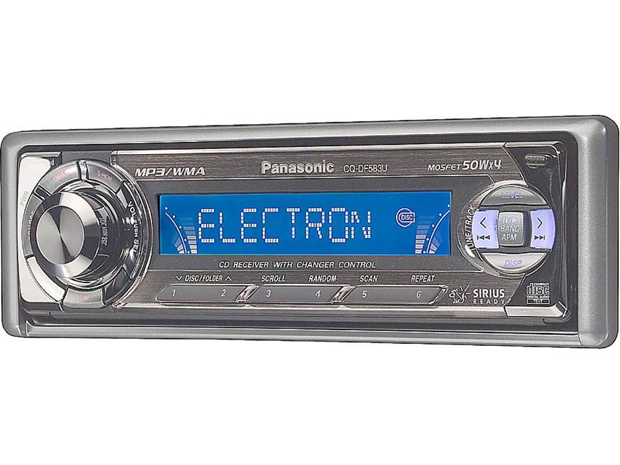 Panasonic CQ-DF583U CD/MP3/WMA Receiver with CD Changer Controls