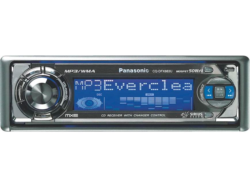 Panasonic MXE CQ-DFX883U CD/MP3/WMA Receiver with CD Changer