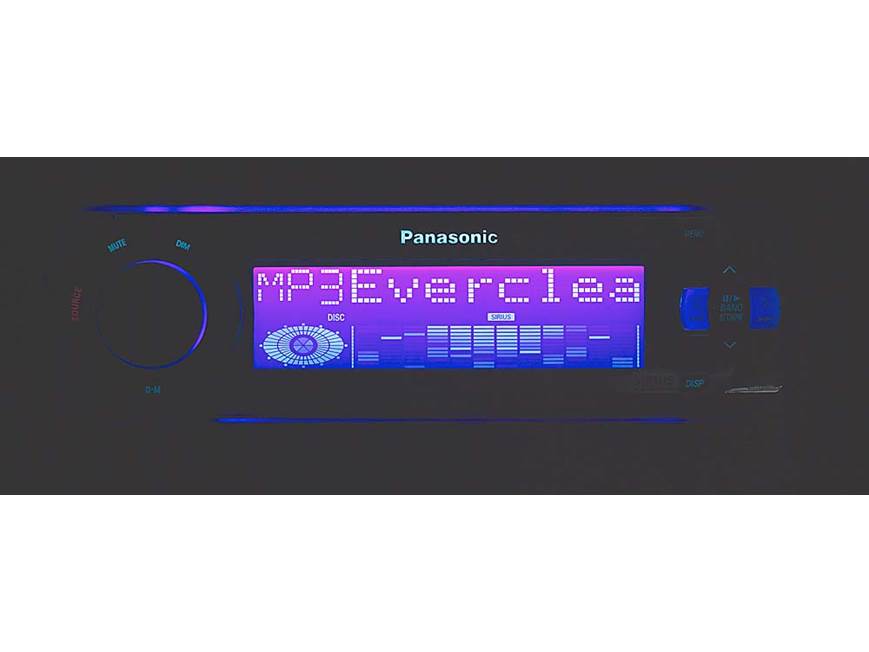 家具 Panasonic-fpdj30-c Panasonic MXE CQ-DFX883U CD/MP3/WMA Receiver with CD Changer