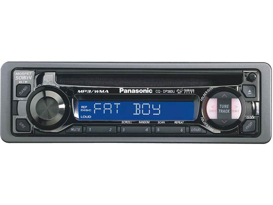 Panasonic CQ-DP383U CD/MP3/WMA Receiver with CD Changer Controls