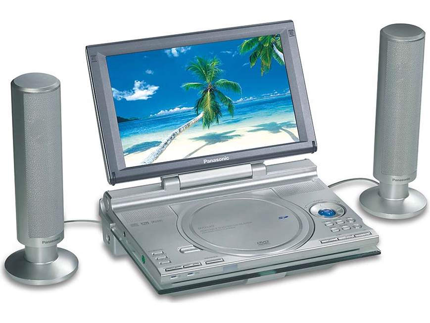 Panasonic DVD-LX9 Portable DVD/CD player with docking station and