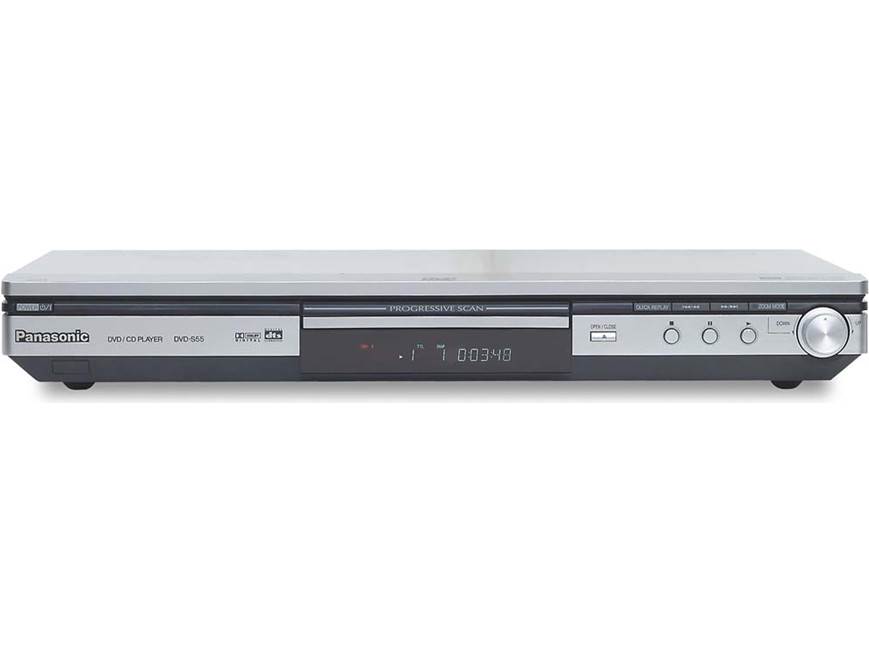 Panasonic DVD-S55S DVD/CD/DVD-Audio player with progressive scan
