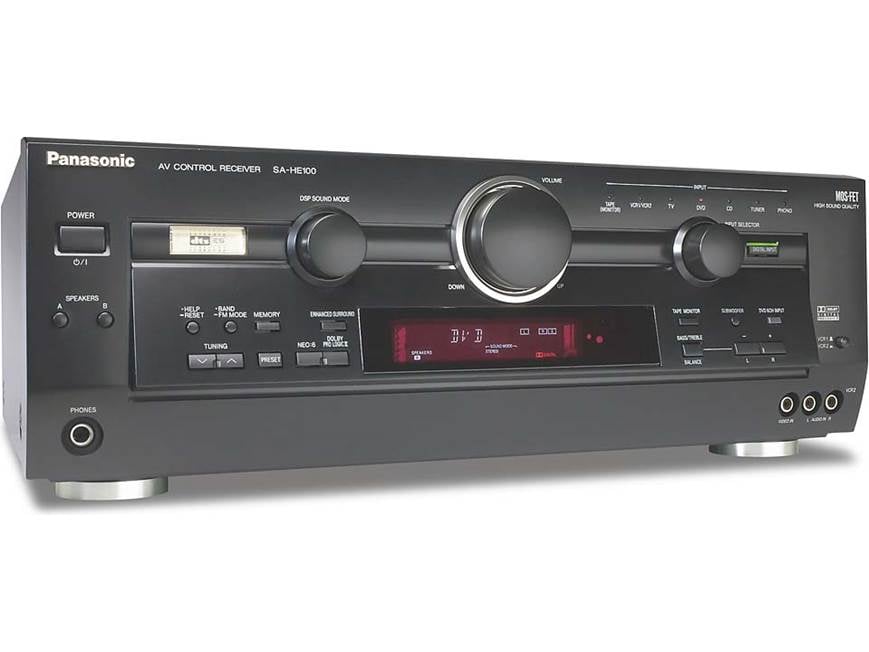 Panasonic SA-HE100 (Black) Home theater Receiver with Dolby