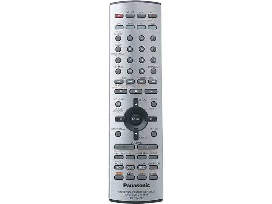 Panasonic SC-HT810V DVD/VCR home theater system at Crutchfield