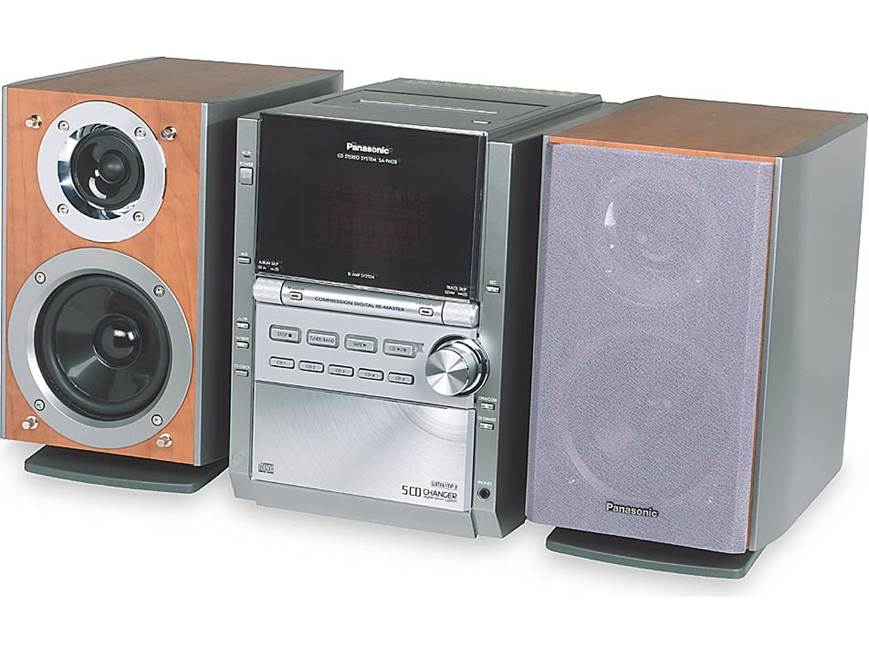 Panasonic SC-PM28 Micro audio system at Crutchfield