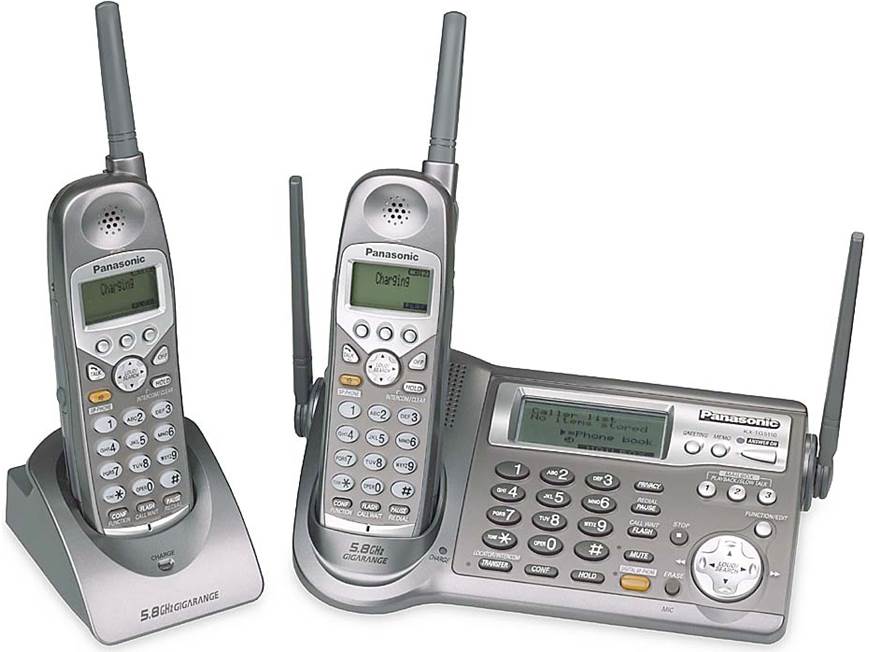 Panasonic KX-TG5110M 5.8GHz expandable cordless telephone system