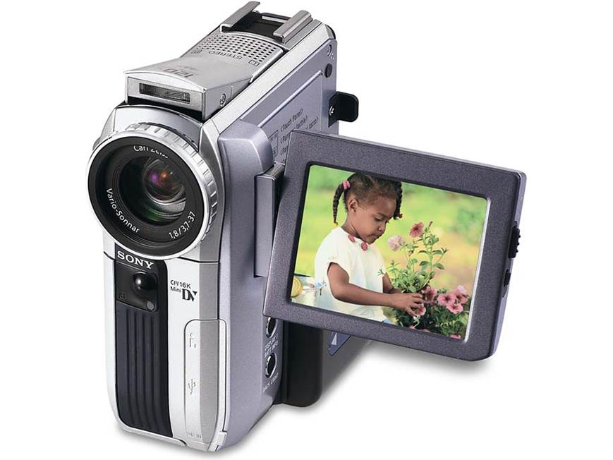 Sony DCR-PC105 Mini DV digital camcorder at Crutchfield