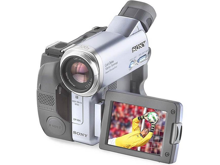 Sony DCR-TRV19 Mini DV digital camcorder at Crutchfield