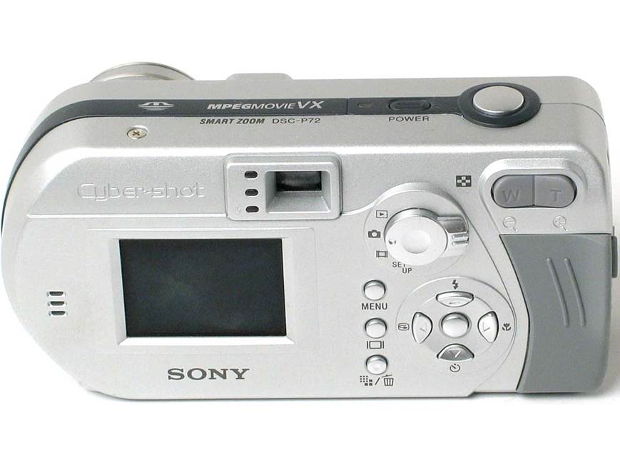 Sony DSC-P72 3-megapixel digital camera at Crutchfield