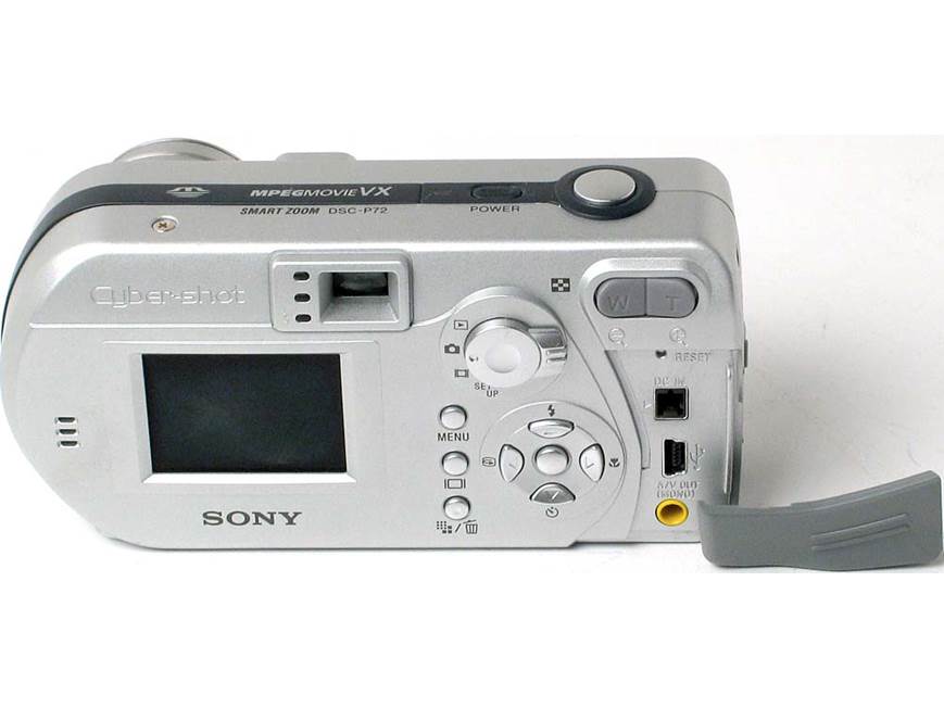 Sony DSC-P72 3-megapixel digital camera at Crutchfield