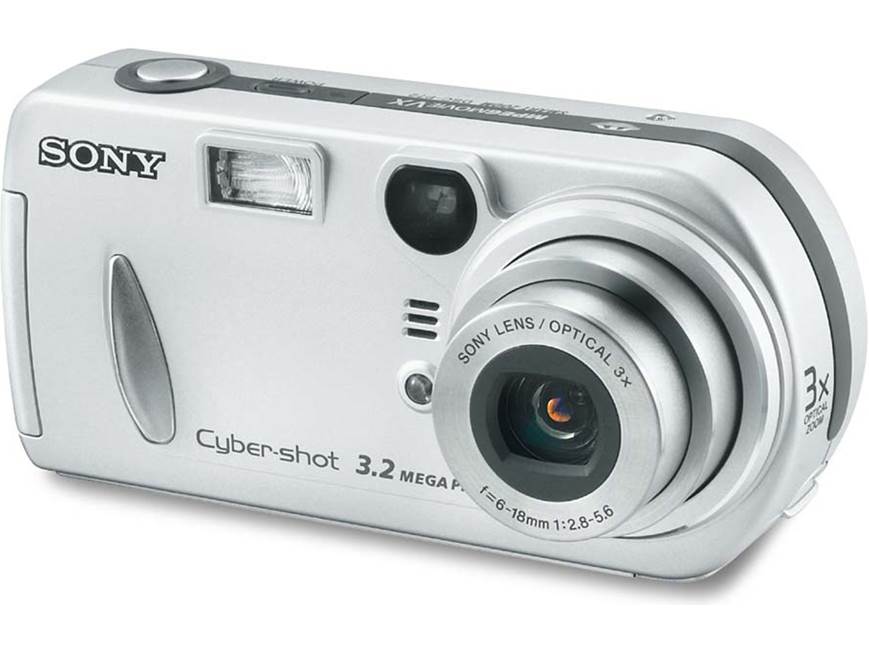 Sony DSC-P72 3-megapixel digital camera at Crutchfield