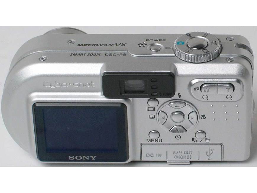 Sony DSC-P8 3-megapixel digital camera at Crutchfield