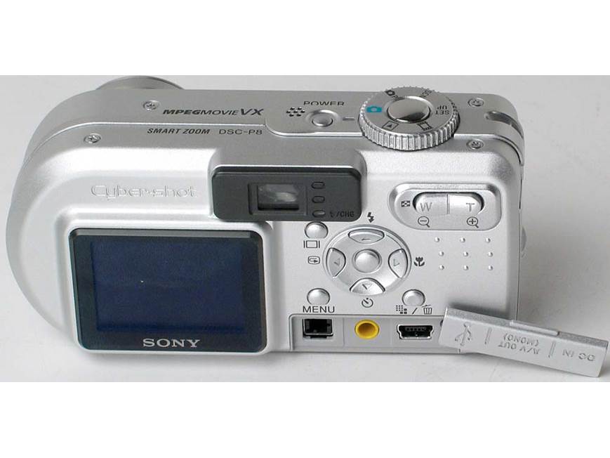 Sony DSC-P8 3-megapixel digital camera at Crutchfield