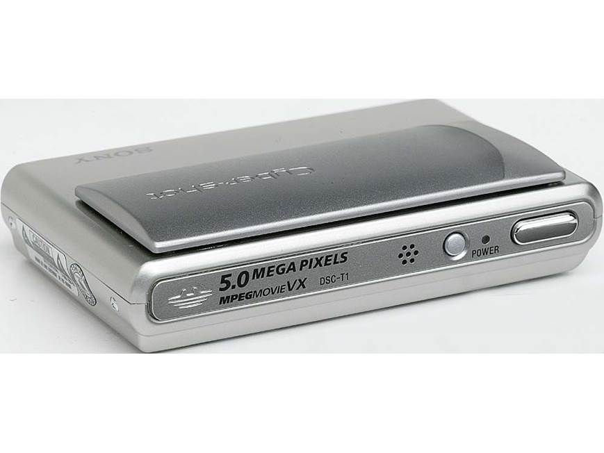 Sony DSC-T1 5-megapixel digital camera at Crutchfield