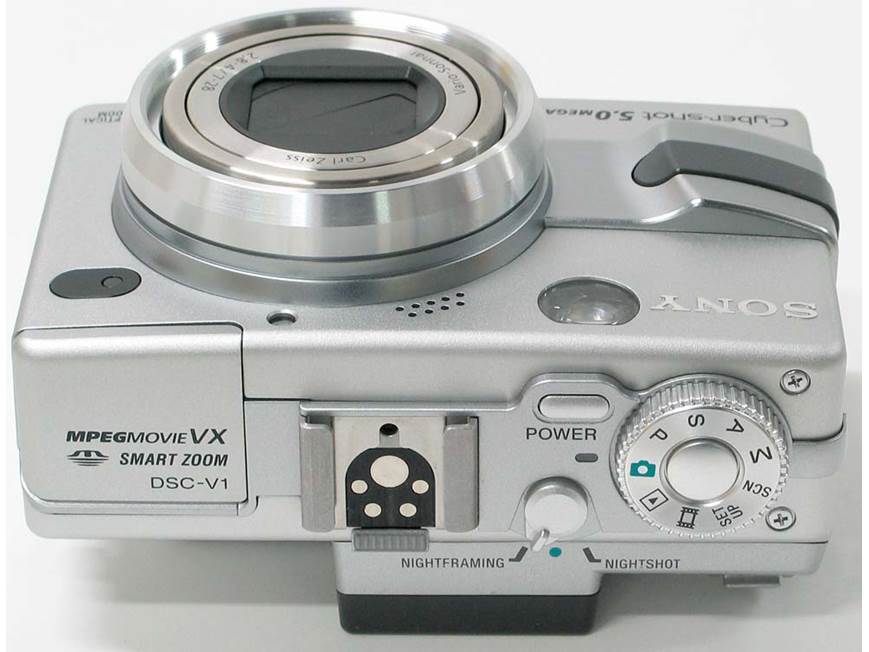 Sony DSC-V1 5-megapixel digital camera at Crutchfield