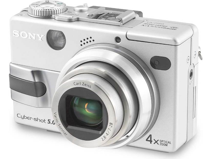 Sony DSC-V1 5-megapixel digital camera at Crutchfield