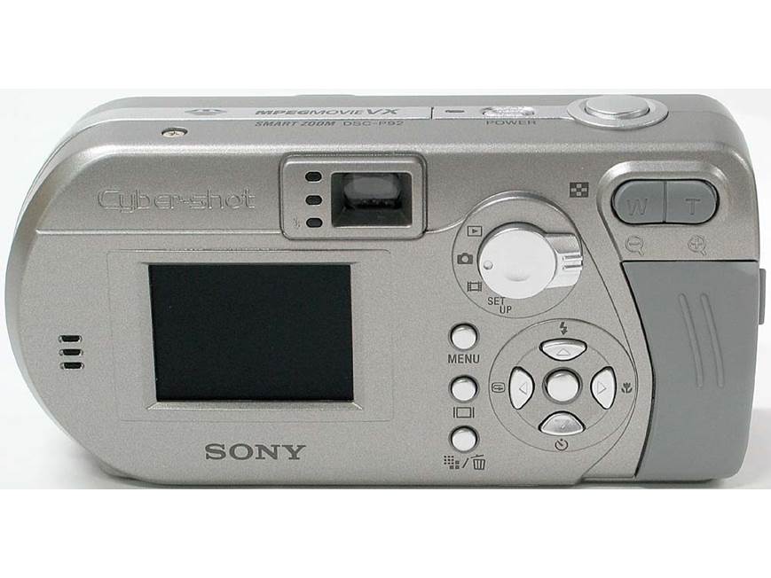 Sony DSC-P92 5-megapixel digital camera at Crutchfield